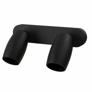 Светильник настенный (бра) VENUS-05 X2, черный, GU10 LEDAR