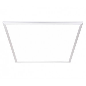 Светильник светодиодный панельный ДВО 100W 6500K 595х595 IP44 со встроенным драйвером, встраиваемый/подвесной, алюминиевая рамка, белый LEDAR