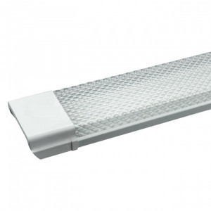 Светильник светодиодный линейный APEX 100W 6500K 1200мм со встроенным драйвером, призма, белый LEDAR