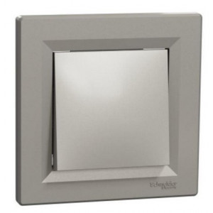 Выключатель одноклавишный безвинтовой Бронза /EPH0100169/