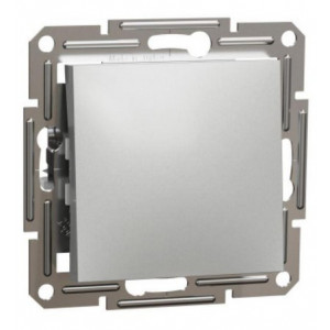 Выключатель одноклавишный перекрестный Алюминий /EPH0500161/
