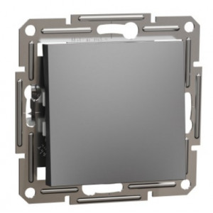 Выключатель одноклавишный перекрестный Антрацит /EPH0500171/