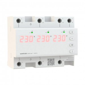 WELROK D6-63 Red Реле напряжения трехфазное